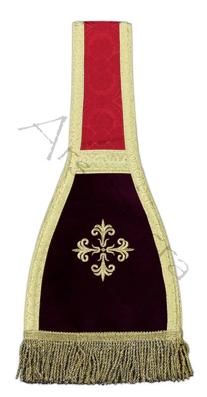Maniple MAN-AC25 red | ALL PRODUCTS \ BURSES, MANIPLES, CHALICES VEILS ...