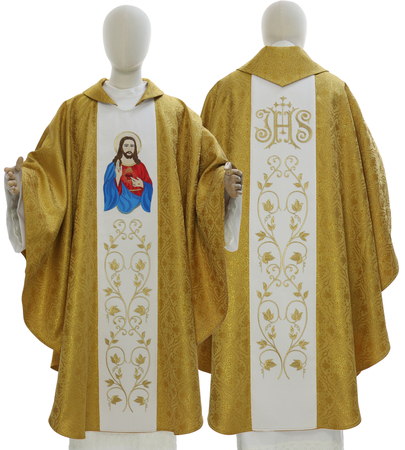Ornat gotycki "Serce Jezusa" 732-G16