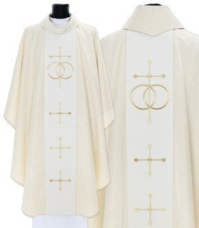 Ornat ślubny 631-GK54g