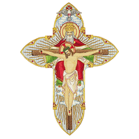 Embroidered Applique "Holy Trinity"