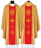 Casula gotica "Alpha & Omega" 661-GC16