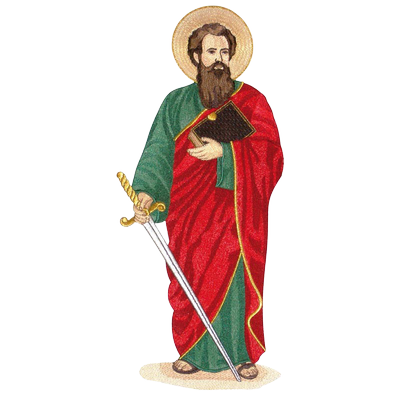 Applicazione ricamata "San Paolo