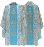 Maryjny ornat gotycki 085-N14