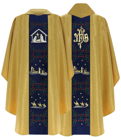 Gothic Chasuble "Christmas"