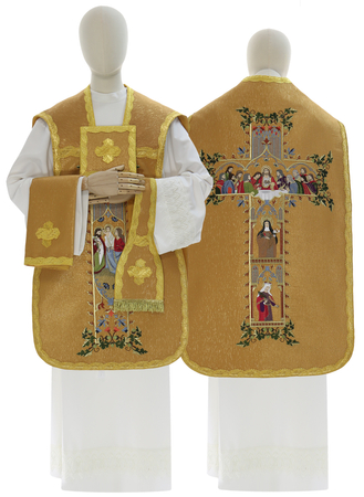 Ornat rzymski "Ostatnia Wieczerza" R916-G63
