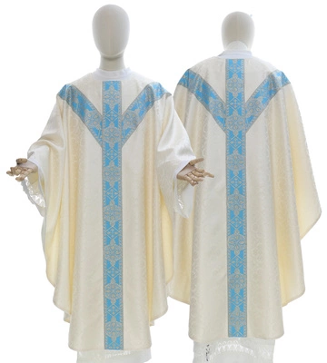 Marian Semi Gothic Chasuble GY201-KN25