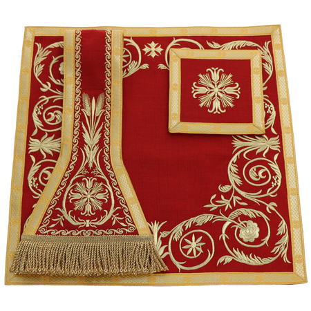 Burse, maniple, chalice veil VMB632-C27