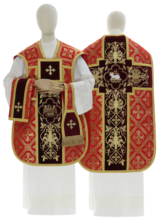 Ornat rzymski "Baranek" R814-AC50