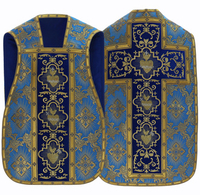 Römische Kasel "Herz von Jesus, Maria, Josef" R822-AN9