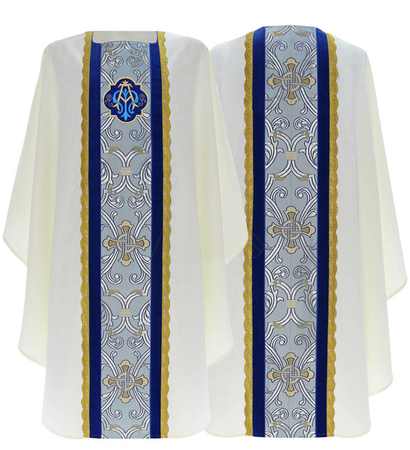 Maryjny ornat gotycki G075-AKN26