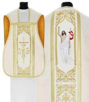 Casulla romana "Jesús Resucita" R517-K25