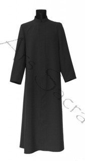 Soutane noire pour serviteur d'autel ASC-CZ
