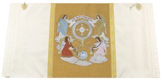 Humeral Veil "Ecce Panis Angelorum" Wh3-KG25