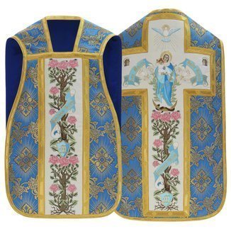 Marian roman chasuble "Ave Maria" R473-N9