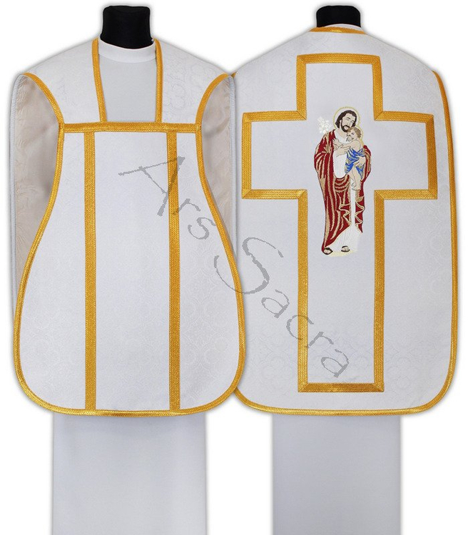 Casulla romana "Saint Joseph" RH658-C25
