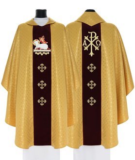 Ornat gotycki "Baranek" 799-AGC61