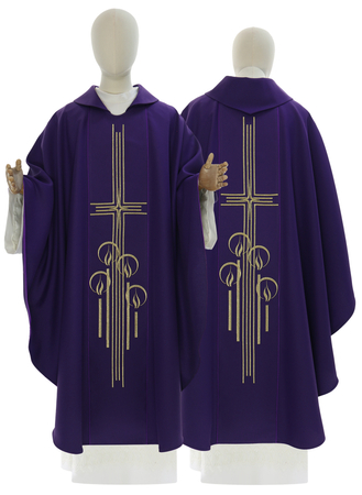 Gotische Kasel "Advent" 527-F