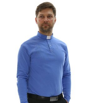 Polo Sacerdote manga corta PD-N