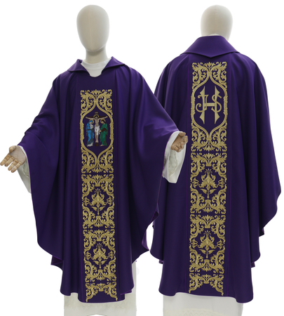Ornat gotycki "Ukrzyżowanie" 588-F