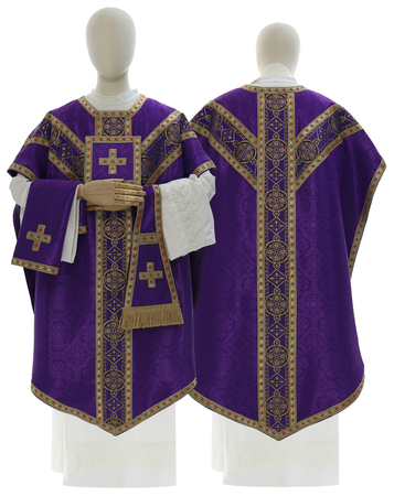 Pugin style chasuble PY113-25