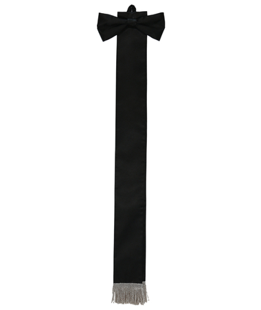 écharpe noir 10cm WSTA-CZ-S