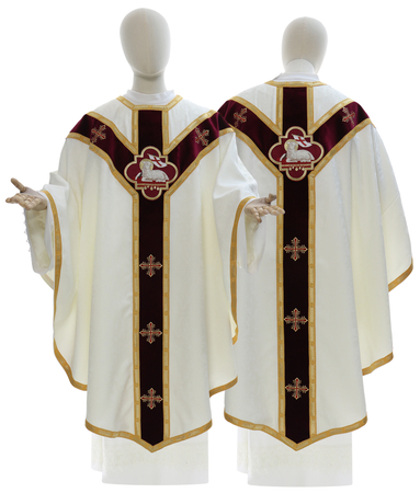 Casula semigotica "Agnello" GY880-AKC26