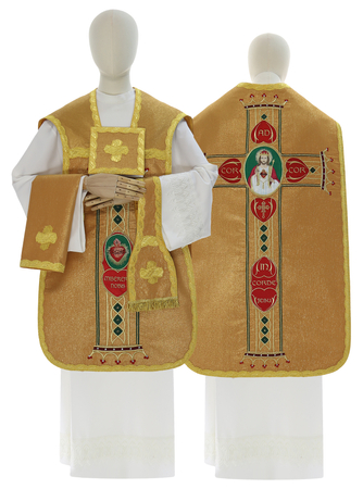 Chasuble romaine R924-G63
