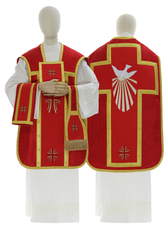 Chasuble romaine "Saint Esprit" R774-C25