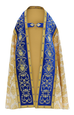 Chape romaine "Coeur de Jésus, Marie, Joseph" KT822-AKN9