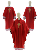 Gothic chasuble, dalmatic "Celtic cross" SET-886-31