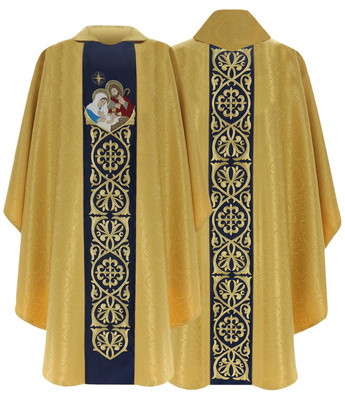 Casulla gótica "Navidad" 481-GN25