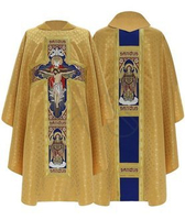 Chasuble gothique "Sainte Trinité" 778-GN61