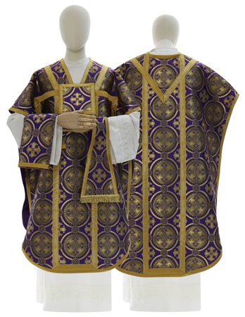 Casula di seta "San Filippo Neri" F068-F8