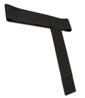 Czarny  pas do sutanny CIN-CZ