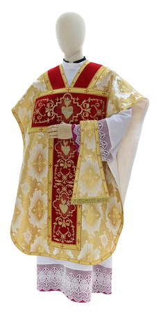 Ornat "Św. Filipa Neri" "Serce Jezusa, Maryi, Józefa" F822-AKC9