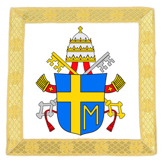 Palia "Escudo de armas del Papa Juan Pablo II" PA-04-B