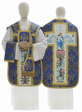 Maryjny ornat rzymski "Ave Maria" R473-60