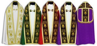Conjunto de 4 capas pluviales romanas SET-KT557-A25