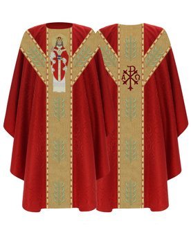 Casula semigotica "Cristo Re" GY466-C25