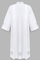 Alba con blancas cruces de Jerusalén A4-B