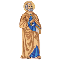 Aplique bordado "Santo Antoni"