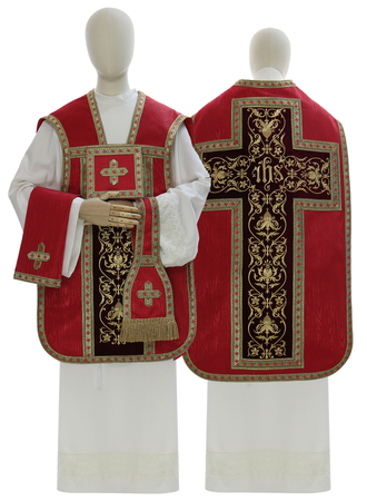 Casulla romana Moire R518-A90