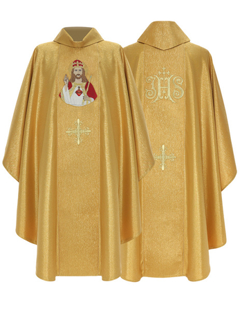 Ornat gotycki "Chrystus Król" 839-G63g