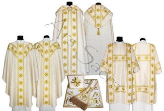 Zestaw szat liturgicznych HMS-632-AK25