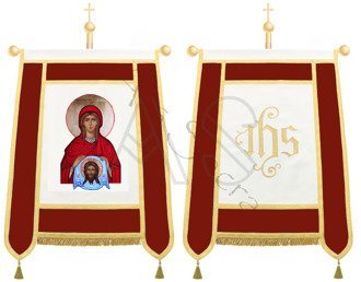 Bannière de procession "Sainte Véronique" CH434-KC