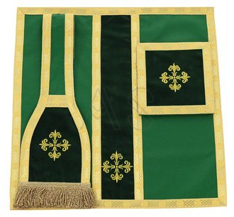 Burse, maniple, chalice veil VMB-AZ