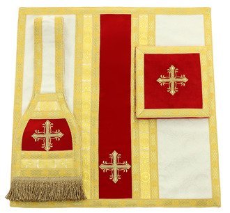 Burse, maniple, chalice veil VMB730-AKC25