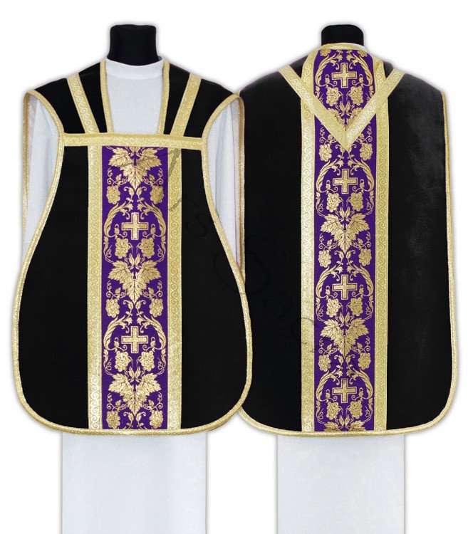 Casulla romana R001-AZA