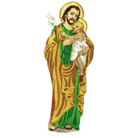 Aplique bordado "San José"