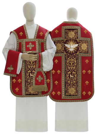 Römische Kasel Moire R945-A90
